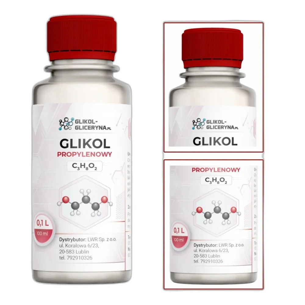 gliceryna i glikol do zastosowań laboratoryjnych